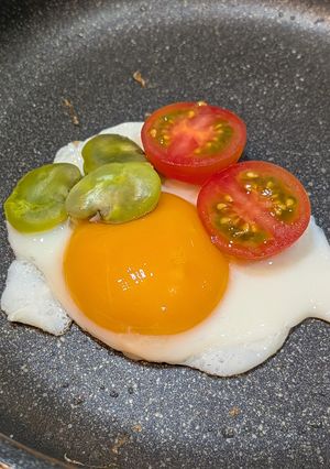 春彩目玉焼き-レシピのメイン写真