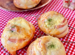 お惣菜パンの定番♡ハムチーズパン-レシピのメイン写真