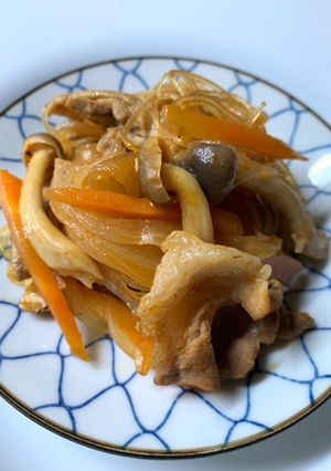 食物繊維◎ 豚こま肉と野菜の春雨炒め-レシピのメイン写真