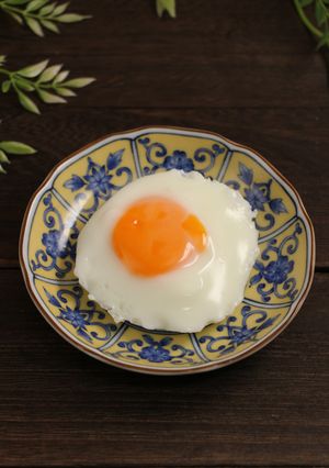 レンジで簡単！目玉焼き-レシピのメイン写真