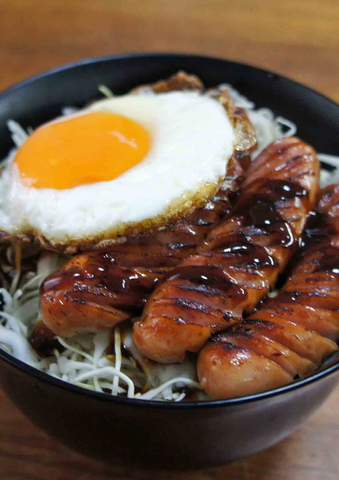 うちのソーセージ丼はタコ焼き風味-レシピのメイン写真