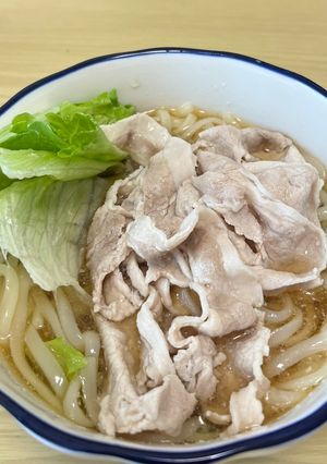 冷しゃぶうどん-レシピのメイン写真