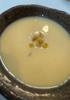 甘い冷製とうもろこしポタージュ-レシピのメイン写真