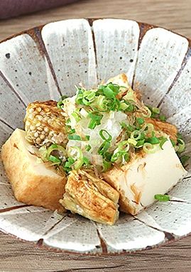 焼き茄子と厚揚げのおろしぽん酢かけ-レシピのメイン写真