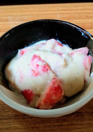ホットないちご-レシピのメイン写真