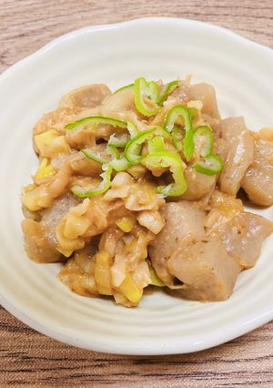 こんにゃくネギ味噌-レシピのメイン写真