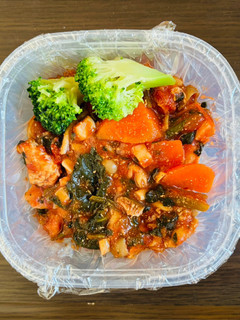 むね肉ときのこのトマト煮込み-レシピのメイン写真