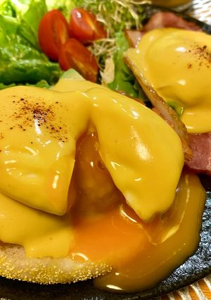エッグベネディクト★簡単おうちカフェ-レシピのメイン写真