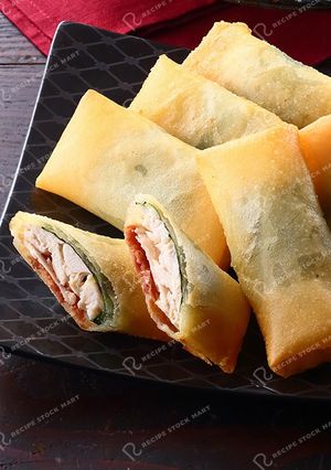 ささみと大葉のチーズ春巻き-レシピのメイン写真
