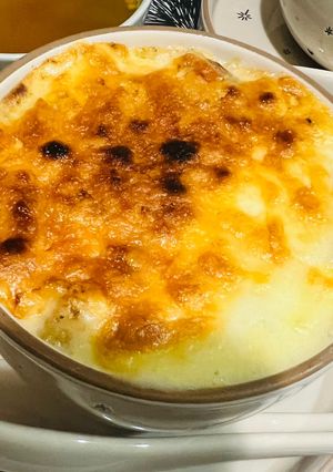 鶏肉とエビのグラタン★キャロットライス-レシピのメイン写真