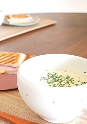 冬のイタリアンクリーミーごぼうスープ-レシピのメイン写真