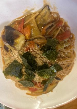 ゼンブミールのすき焼き風パスタ-レシピのメイン写真