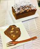 ほうじ茶とホワイトチョコのパウンドケーキ