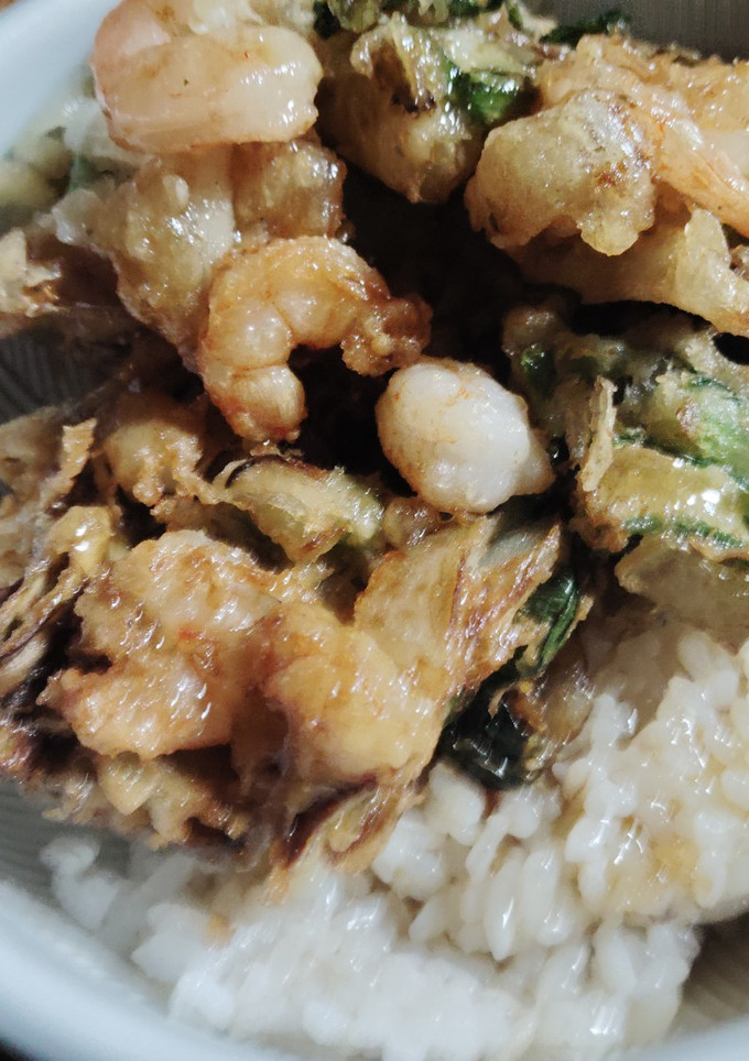 かき揚げ丼！厨房バァバ-レシピのメイン写真