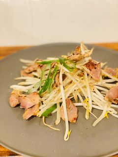砂肝ともやしの醤油麹ガーリック炒め-レシピのメイン写真