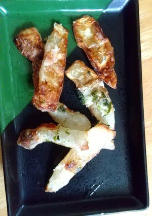 カブの皮チップス-レシピのメイン写真