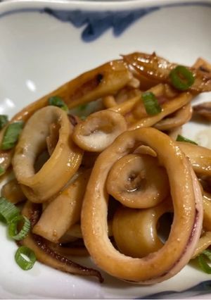 ニンニク醤油味のイカリング-レシピのメイン写真