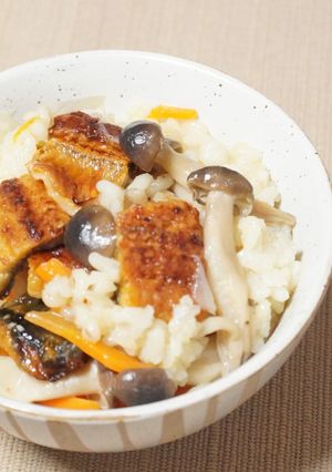 パパッと鰻入り炊き込みご飯♪-レシピのメイン写真
