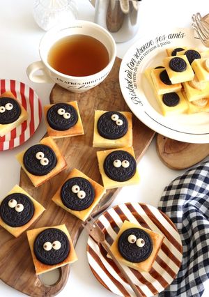 米粉でもちもち★オレオチーズケーキ-レシピのメイン写真
