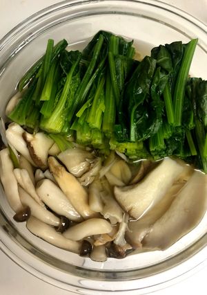 ほうれん草ときのこの美味しいお浸し-レシピのメイン写真
