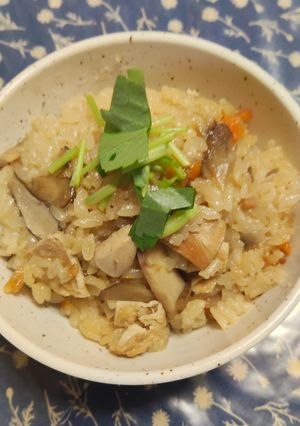 鶏五目おこわ-レシピのメイン写真