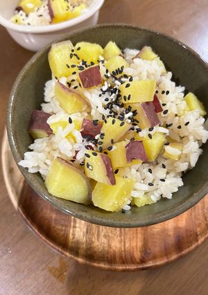 炊飯器で簡単さつまいもご飯✳︎離乳食完了期-レシピのメイン写真