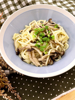 レンジで簡単!きのこの無限うどん-レシピのメイン写真