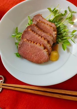 かんたん！鴨ロース-レシピのメイン写真