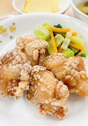 【保育所給食】鶏肉の塩からあげ-レシピのメイン写真