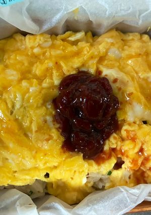 20分で出来るカレーオムライス-レシピのメイン写真
