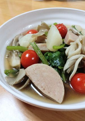 ボロニアソーセージとかぶのスープ煮-レシピのメイン写真
