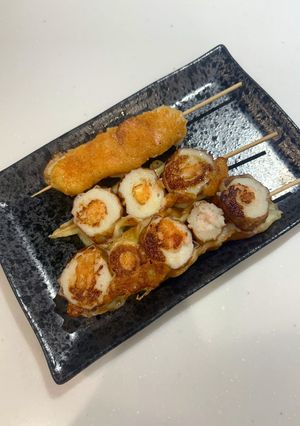 竹輪のチーズ串焼き-レシピのメイン写真