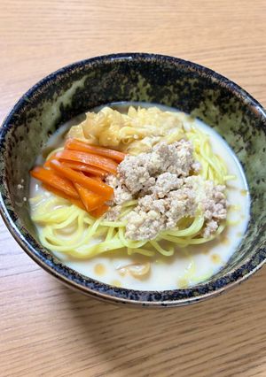 味つけはめんつゆで♪辛くない担々麺-レシピのメイン写真