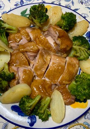 オーブンでローストチキン-レシピのメイン写真