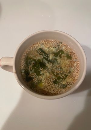 わか玉卵スープ-レシピのメイン写真