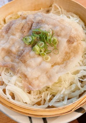 簡単！豚バラ×キャベツの蒸籠蒸し-レシピのメイン写真