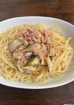 ナスとツナの冷製パスタ-レシピのメイン写真
