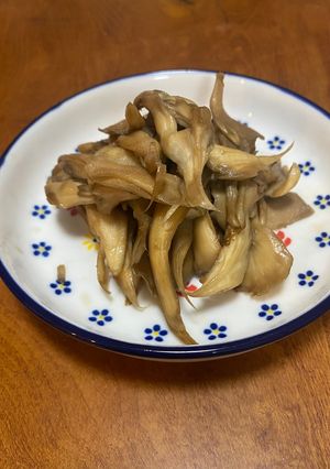 材料2つ!香ばしい舞茸の醤油炒め-レシピのメイン写真