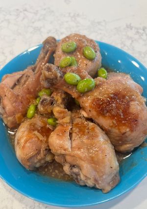 手羽元の甘酢醤油煮-レシピのメイン写真