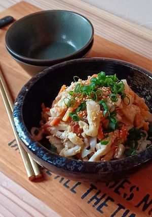 レンジで時短♡白菜と竹輪のごま和え-レシピのメイン写真