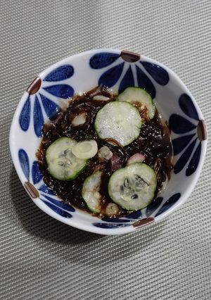みょうがとキュウリのもずく酢-レシピのメイン写真
