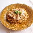 【醤油】豚肉の生姜醤油パスタ