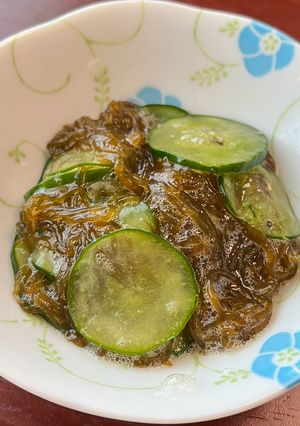 もずくときゅうりの酢の物-レシピのメイン写真