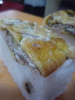 鰯の天ぷらで押しずし-レシピのメイン写真