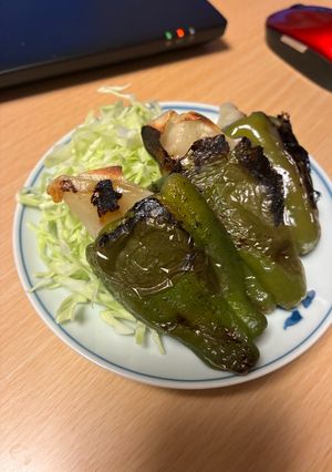 ピーマンの餃子詰め-レシピのメイン写真