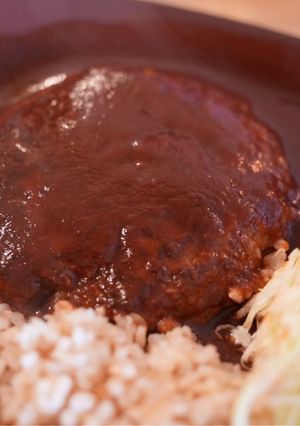 混ぜるだけ大豆ミート入りパパハンバーグ-レシピのメイン写真