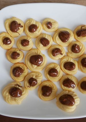 不器用フラワークッキー（たけのこの里味）-レシピのメイン写真