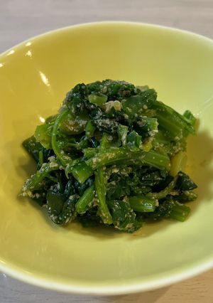 ほうれん草のごま和え-レシピのメイン写真