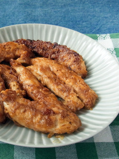 柔らか鶏ささみのにんにくケチャップソテー-レシピのメイン写真