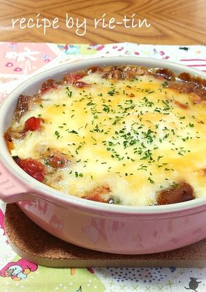 😊リメイク🍅★トマトと半熟卵のカレードリア★-レシピのメイン写真
